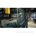 Stripping process of electroplating line